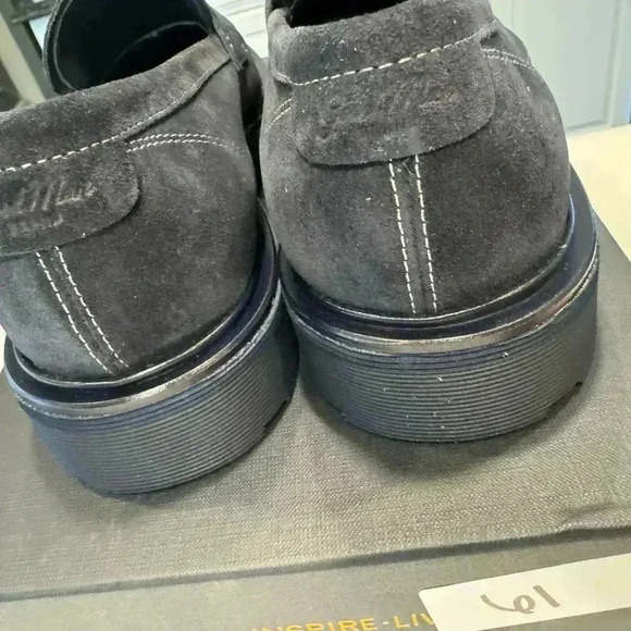 Good Man Brand Black Suede Loafers - Picture 4 of 12